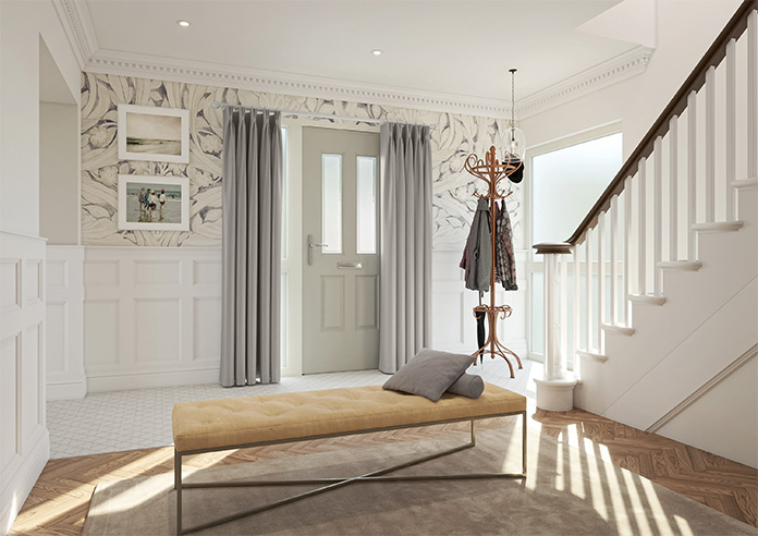 Loxley, Brown Canvas - Made to Measure Curtains - Image 8